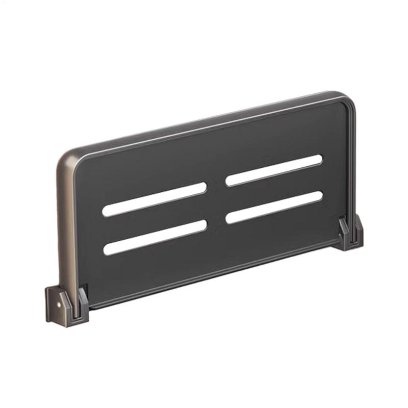 Folding RV Shelf Campers Fold-Down Wall Shelf For Shower Rack Organizer Aluminum Wall Storage Rack RV/Campers Interior Accessory