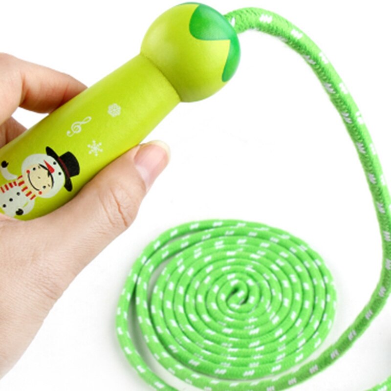 Rope Workout Equipments for Girls Fitness Accessory Child Jump Rope Cute Cartoon Skipping