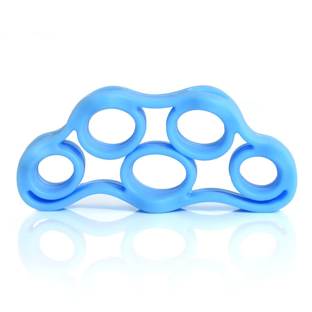 Silicone Fingers Tension Motor Fingers Toy Exercise Trainer Fingers Pull Ring Pocket Toys Decompression Sports