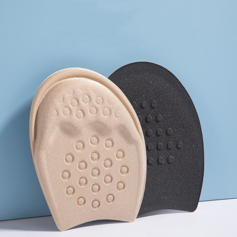 Donna uomo sollievo dal dolore inserto sull&#39;avampiede mezze solette suola antiscivolo cuscino per scarpe ridurre i cuscinetti anteriori imbottiti per inserti di scarpe: For Women / Skin