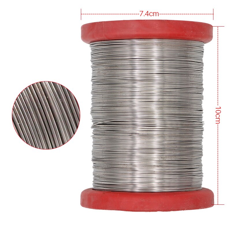 4 stuks kabelbinders, 110 m, 0,8 mm, staalbinddraad voor automatische bindmachine, binddraad