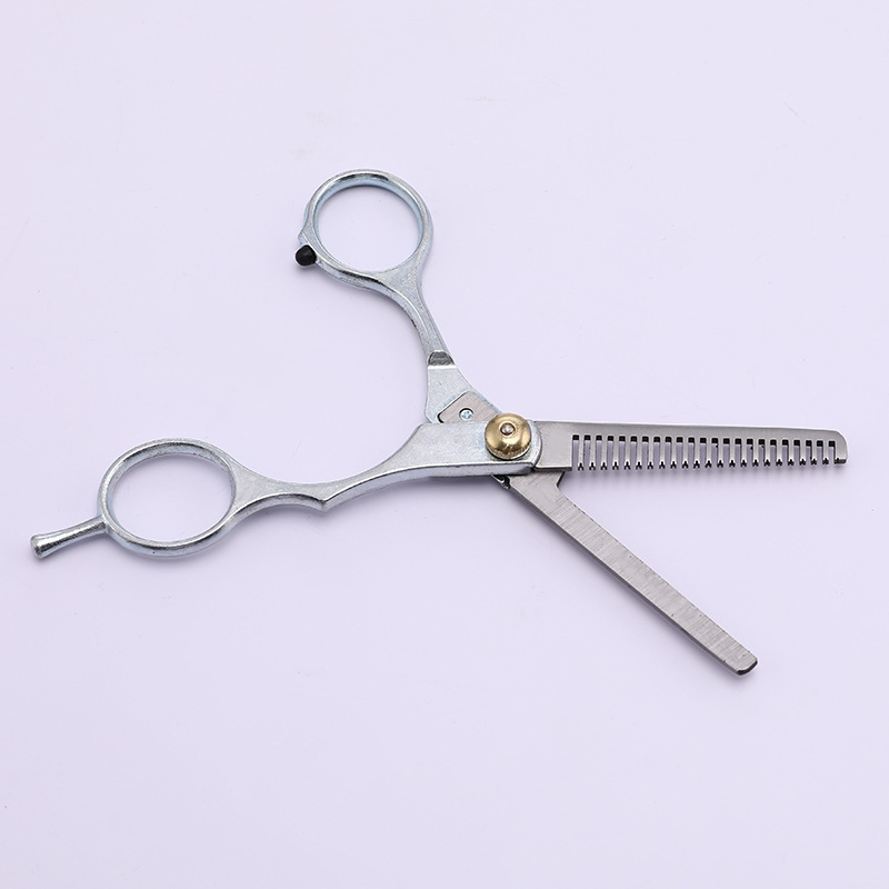 Roestvrijstalen schaar voor haar Dunner wordend knippen Clipper Kappersproducten Kapsel Trim Knippen Kapper Haarschaar nieuw: Black