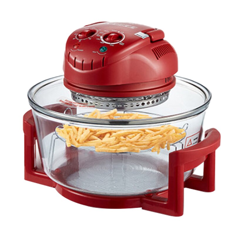 Friteuse à Air électrique 12l sans huile, four automatique Visible pour la maison, poêle multifonctionnelle pour frites: UK