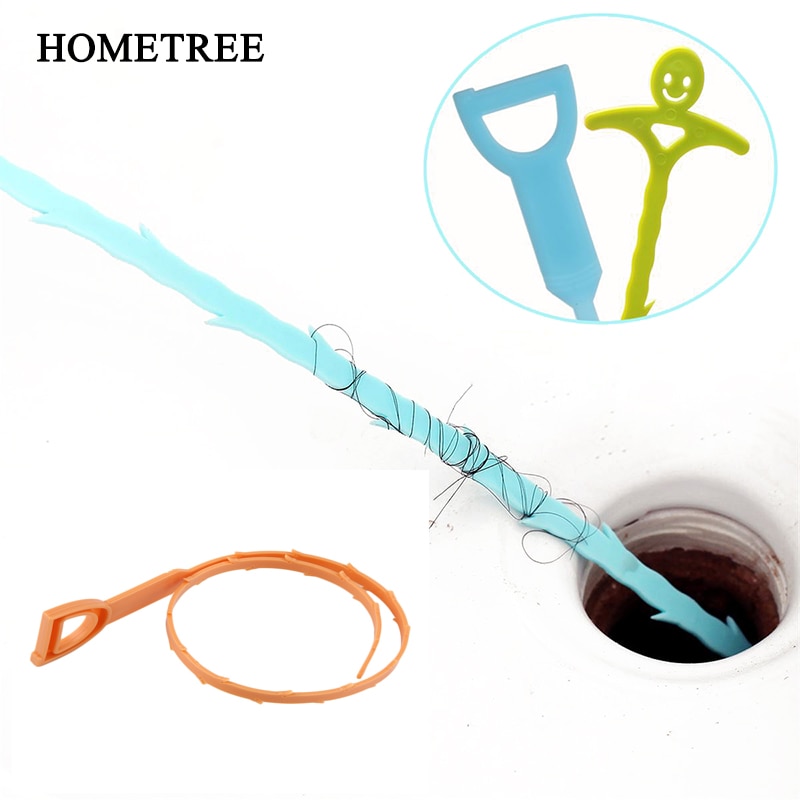 HOMETREE Badkamer Haar Riool Filter Afvoer Cleaners Outlet Aanrecht Filter Anti Verstopping Floor Verwijderen Belemmeren Gereedschap H746