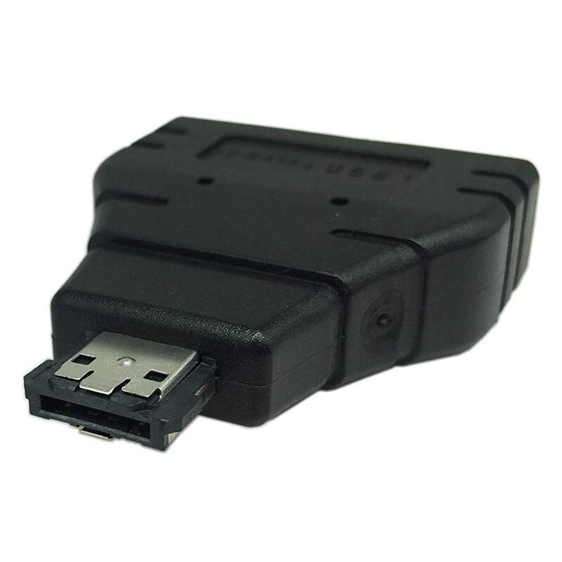 ESATAp puissance sur ESATA Combo mâle vers USB 2.0 Type A femelle et ESATA femelle adaptateur connecteur convertisseur