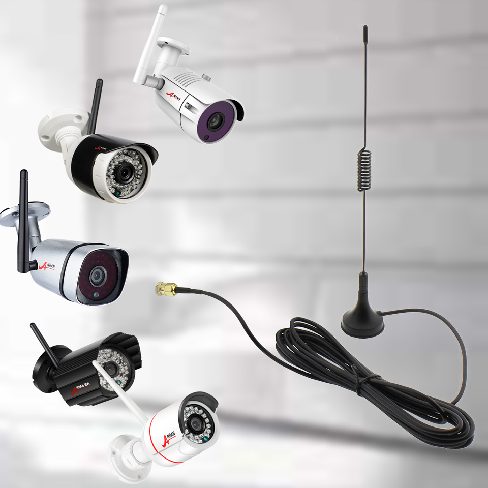 3M 10ft WiFi Antenna Extension Cable Cord Male Connector for ANRAN Wireless Security Camera