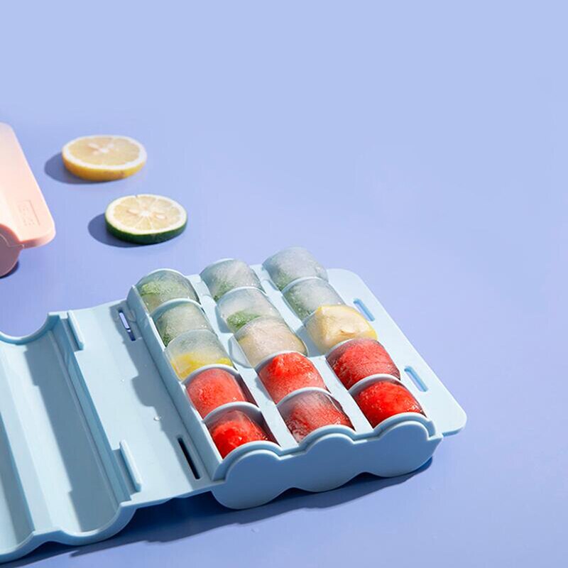 Plastic ijsblokjesvorm 3d vierkante ijsblokjesmachine bolvorm bevroren vorm ijsblokjesmachine forma de gelo keukenvormen