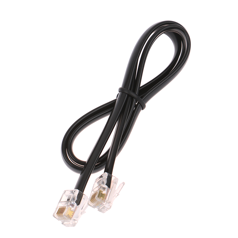 RJ12 6P6C 0.5m, 1m, 2m, 3m, 5m Autoguide Camera Cable Ioptron Auto Guide Kabel Pinout Telephone Handset Voice Extension Cable: Brown