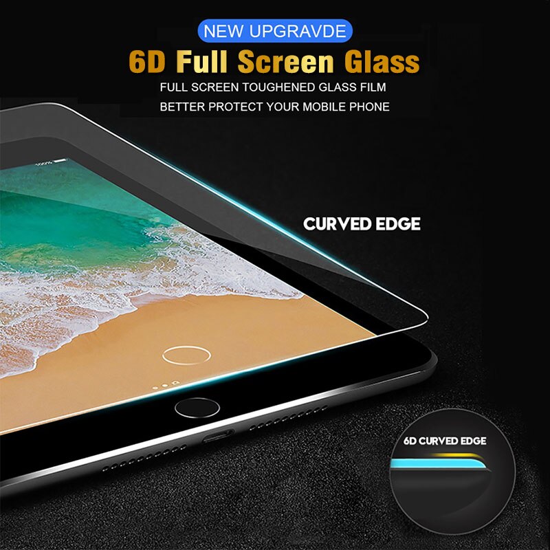 6D Glas Voor Ipad 10.2 Glas Ipad Air 3 Gehard Glas Ipad Pro 11 Screen Protector Ipad 9.7 Glas Mini 4 5