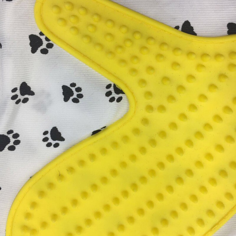 Gants de toilettage en Silicone pour chiens et chats, brosse pour le nettoyage et l'élimination des poils lâches