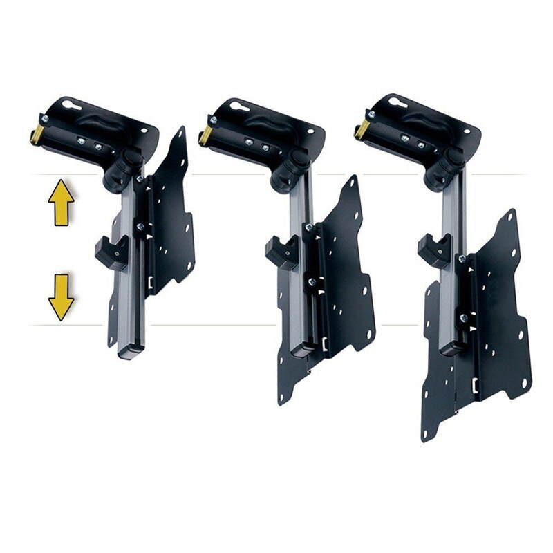 F1440 Opvouwbare Auto Plafond 17-37 Inch Scherm Led Lcd Monitor Houder Tv Mount Hanger Wall Mount Rack Kast mount Tv Houder