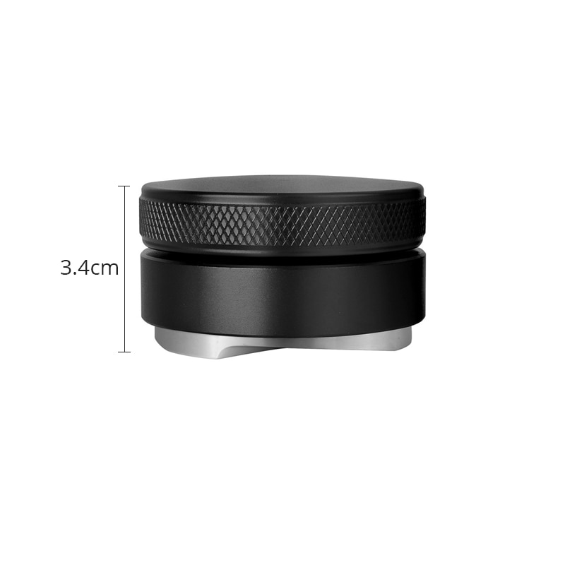 Kaffefordeler, espresso-distribusjonsverktøy/niveller , 3 vinklede skråninger justerbar håndflate-tukle passer til 51/53/58mm portafilter: 3 vinklede fordeler / 51mm