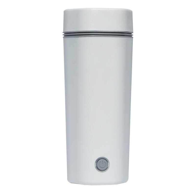 12v/24v/110-220v draagbare elektrische waterkokers voor thuis, auto, vrachtwagen, reizen, mini, slimme mok, theepot, verwarmende beker, melkverwarmer: Wit / 24v