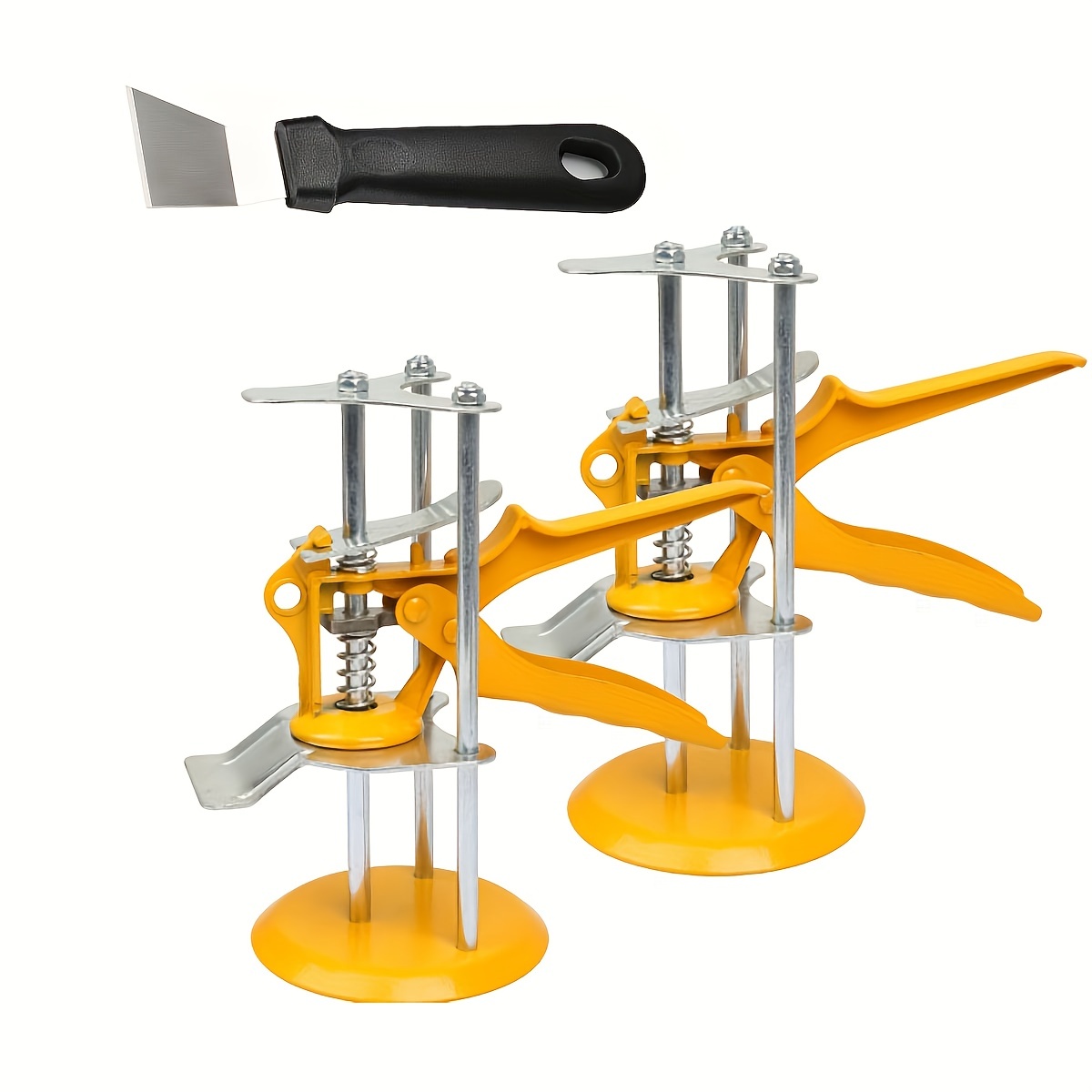 Labor Saving Arm Lever Arm Lifter Drywall Lift for Wall Tile Locator, Grip Scraper,Door Panel Lifting Cabinet Jack Board Lifter: Brass