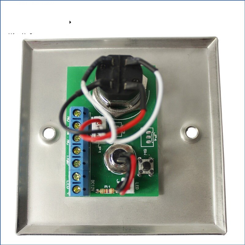 Metal Stainless Steel door release keyswitch exit button Release Button with keys For Access Control System all Electronic Lock