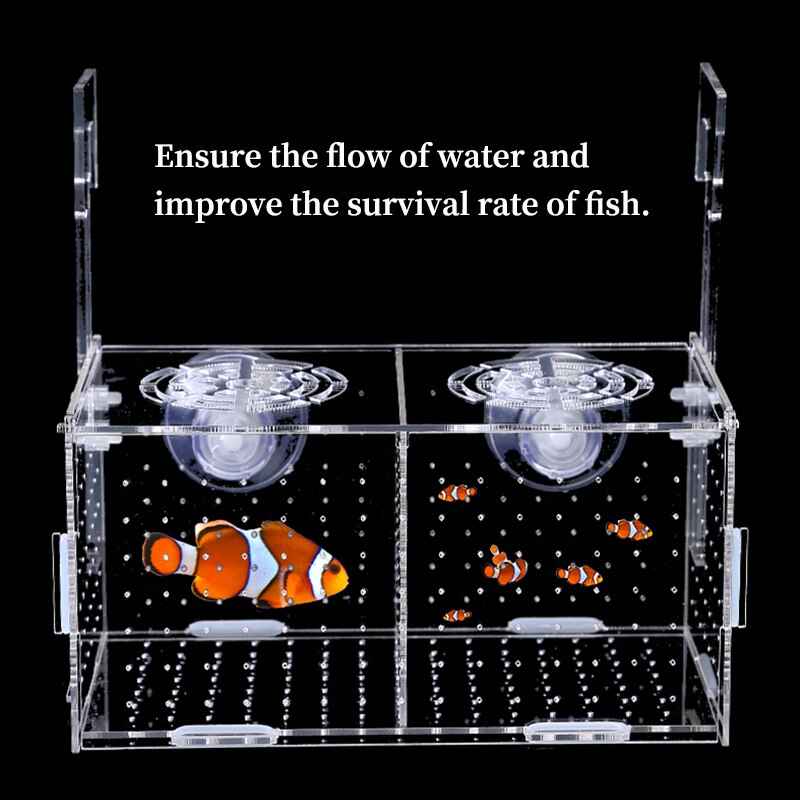 Aquarium Isolation Kasten Aquarium Kleine Braten Zucht Kasten Multifunktionale Laichen Brut Zimmer Aquarium Zubehör Fisch Supplie