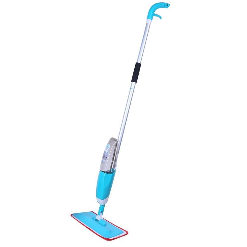 Spuiten Vloer Mop Vermijden Hand Wassen 360 Degre met Herbruikbare Microfiber Schoonmaakdoekje Huis Keuken Houten Vloer Lazy Fellow Mop