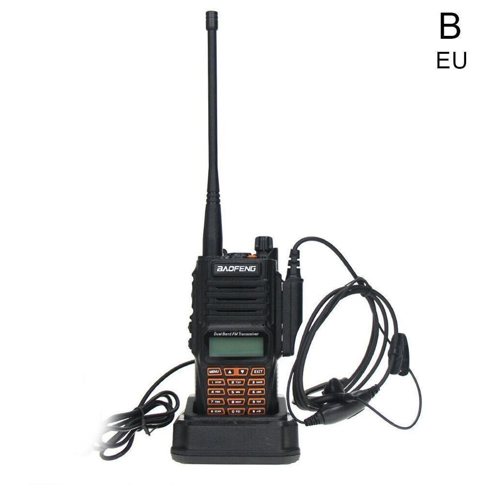 Baofeng UV-9R Plus étanche IP57 talkie-walkie voie CB jambon haute portable km 1-15 deux longue portée de UV9R-ERA Radio V8C6: EU