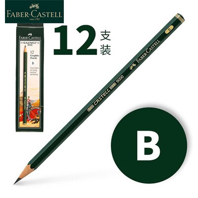 Faber-Castell 9000 Bleistifte 12/16 Stck einstellen Schule Bleistift Graphit Bleistift für Zeichnung Und Skizzieren Stift einstellen: 12Stck-B