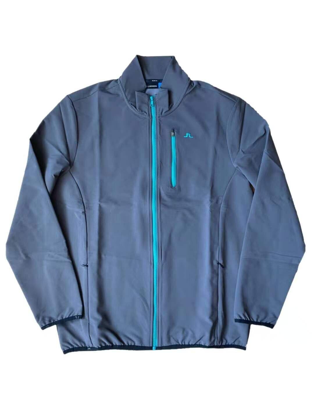 Giacca da golf da uomo giacca a vento da golf: Grigio / XL