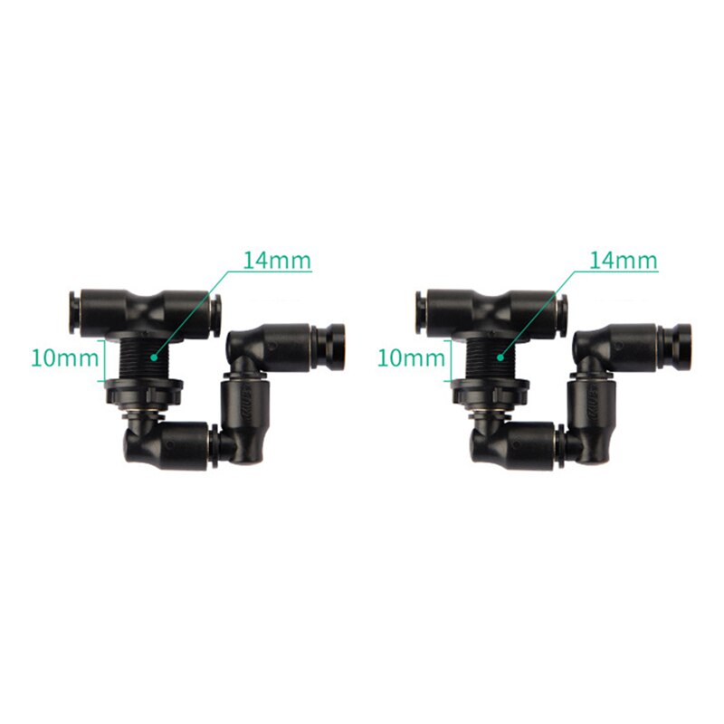 Intelligent Automatic Watering System For Garden Spray Irrigation System Timed Aquarium Spray Landscaping Irrigation Equipment: nozzle-2pcs