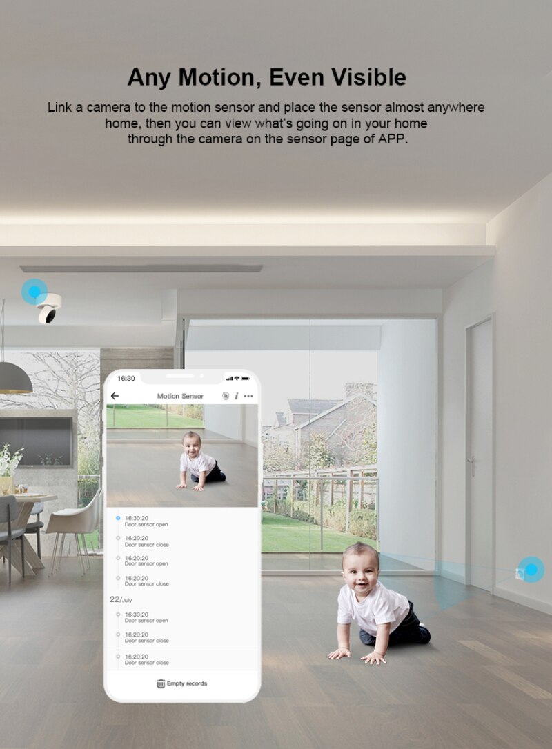 Sonoff SNZB-03 Zigbee Motion Sensor Detect Motion Trigger Alarm Alert Notifaication Werkt Met Zigbee Brug Smart Home Security