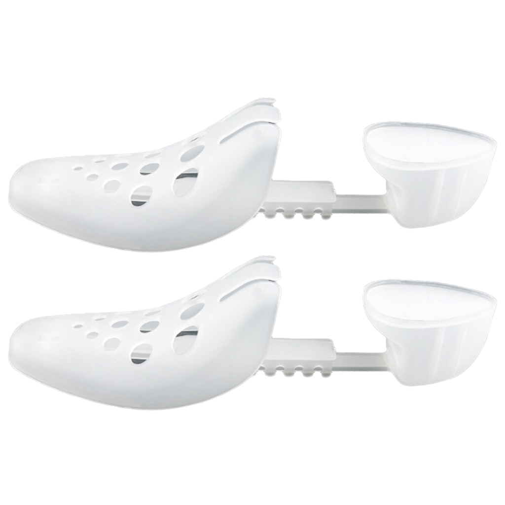 2 Pcs Plastic Mini Shoe Tree Adjustable Stretcher Widener Expanders Stretch Length Width Height Shoe Expander Support
