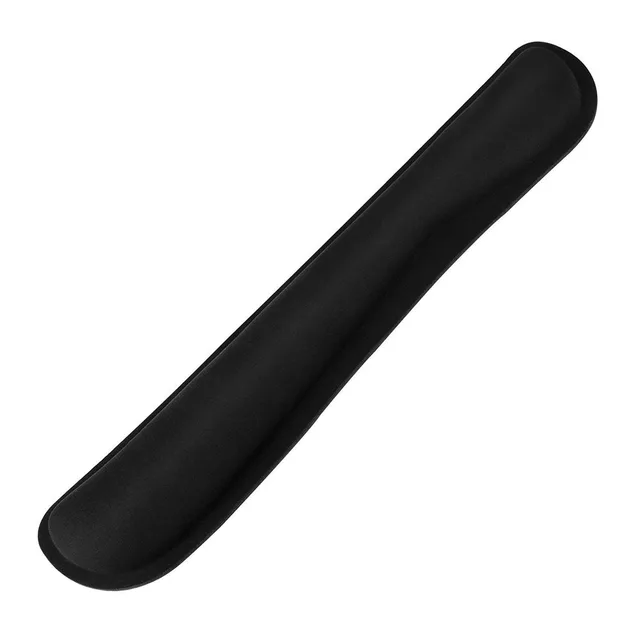 Widen Memory Foam Nonslip Mouse Pad Wrist Support Keyboard Wrist Rest Support For Office, Computer, Laptop & Mac & Comfortable: WHITE
