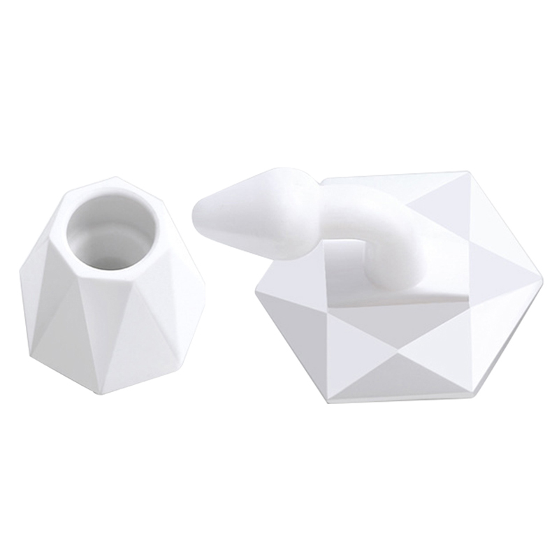 Butoir de porte en Silicone silencieux, Anti-choc, pour toilettes, Absorption murale: white