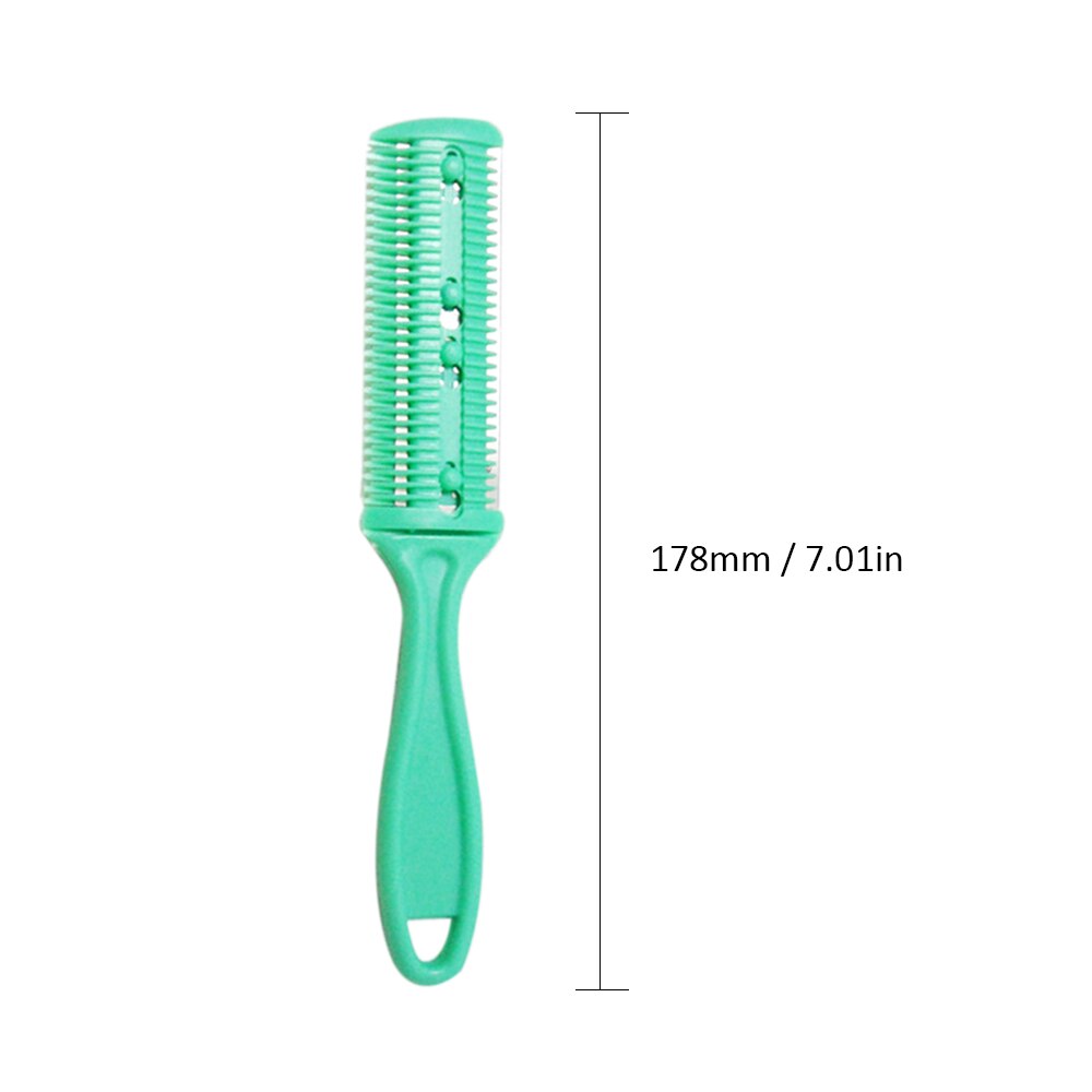 3Pcs Razor Comb Hair Cutter Comb Cutting Scissors Hair Thinning Comb Slim Haircuts Cutting Tool Razor Comb