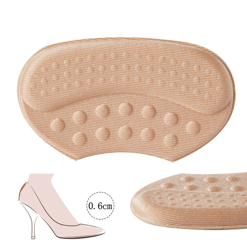 Plantillas para zapatos de tacón alto para mujer, almohadillas adhesivas de tamaño ajustable, Protector de empuñaduras, pegatina para aliviar el dolor, cuidado del pie: 4