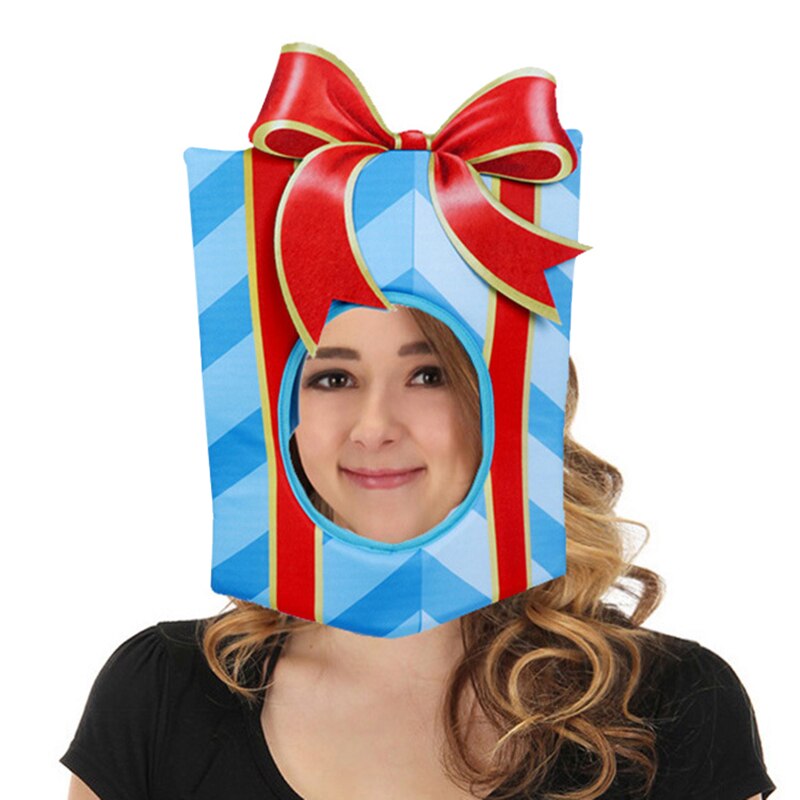 Christmas Tree Hat Lucky Bag Costume Funny Hats Home Xmas Party Decorations