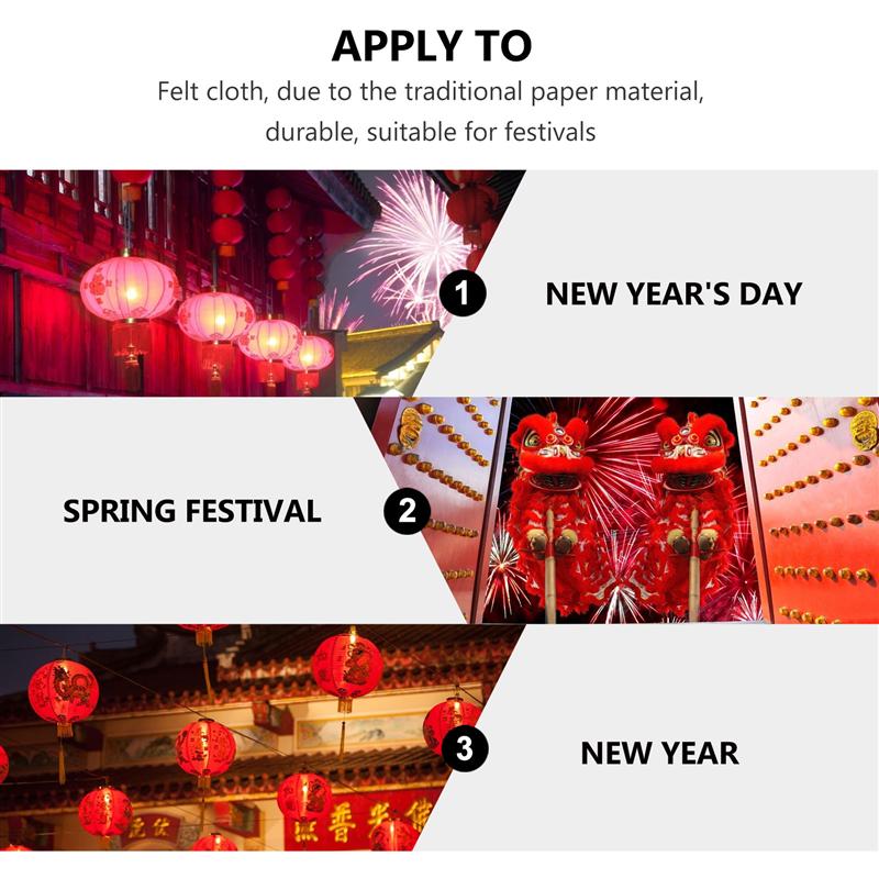 Year Chinese Couplets Chinese Style Door Banner Hanging Sign