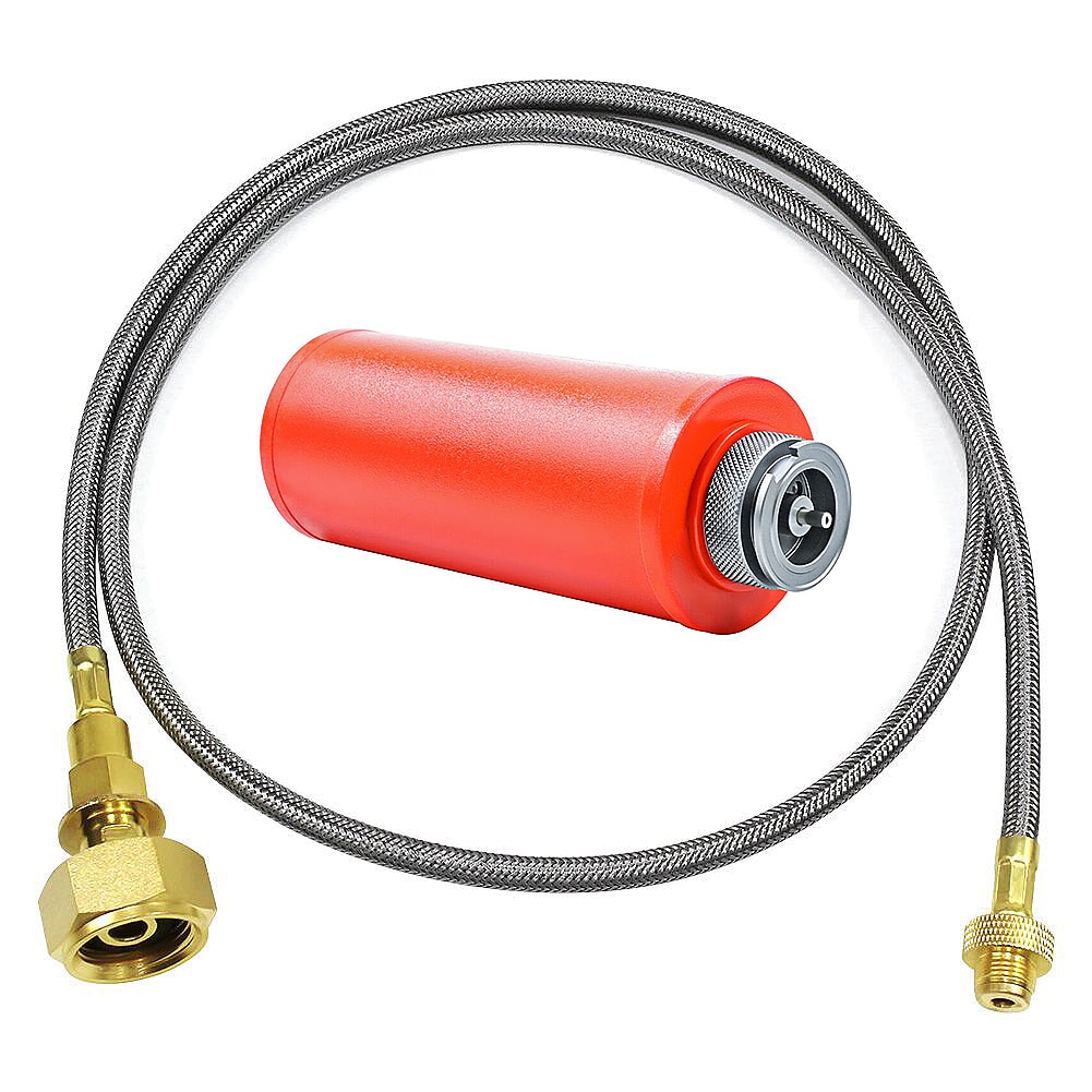 Equipo de Camping Cassette horno tipo horno adaptador de conector Convertidor para cocina de acampada estufa de Camping pícnic quemador de Gas