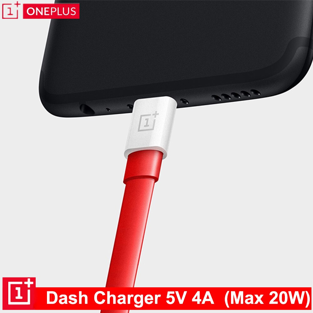 Oneplus-cargador de tablero Oneplus 6T 6 5T 5 3T 3, adaptador de carga rápida USB 3,1, Cable de carga de datos tipo C, 20W, Original