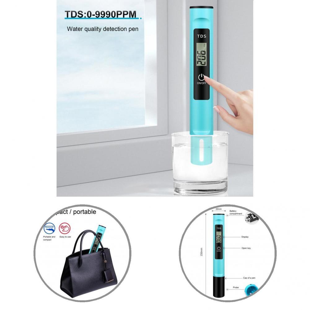 Precise Water Monitor Sensitive Easy to Read Eco-friendly Water Tester