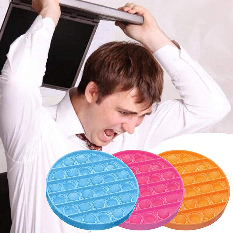 drücken Pop blasiert Sensorischen Spielzeug Autismus Bedürfnisse Squishy Stressabbau Spielzeug Erwachsenen Art Lustige Anti-betonen Pop Es Zappeln reliver betonen