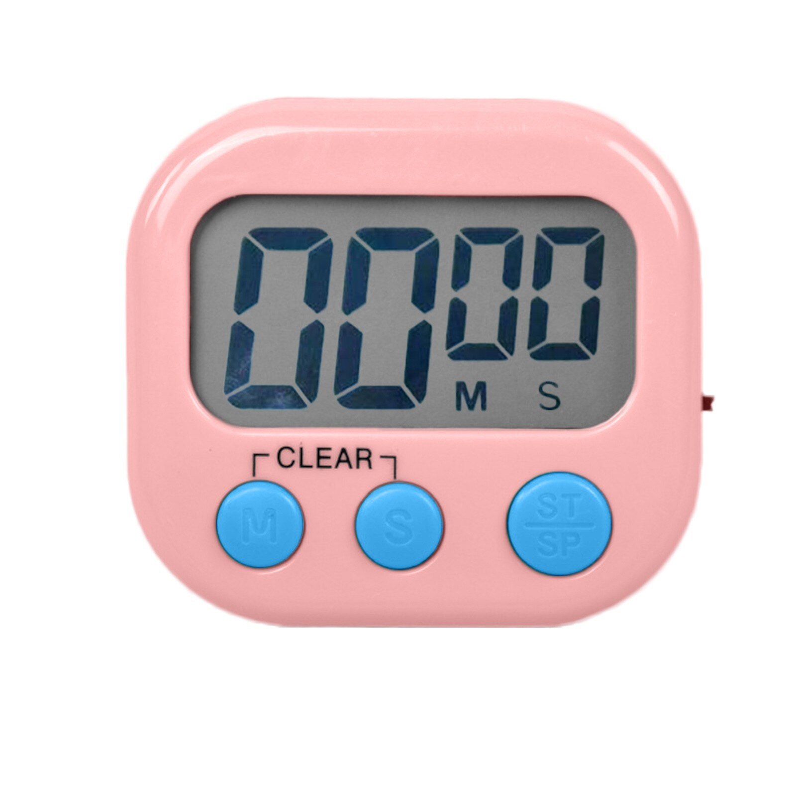 Digital Kitchen Timer, Classroom Timers for Teachers Kids, Count Up Countdown Houseworks Cooking Office Meeting Simple Clock: E