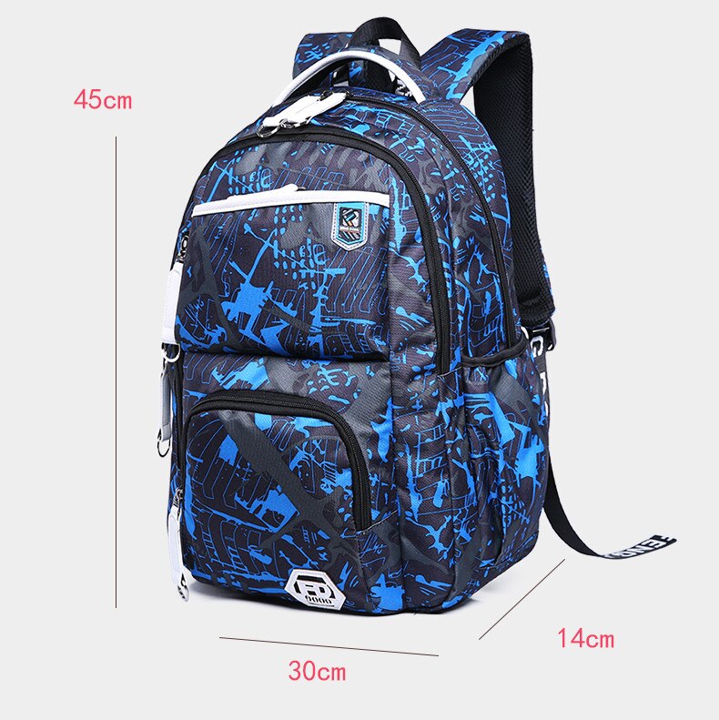 Schoolrugzak voor jongens, middelbare schooltassen, studentenrugzak, reistas voor mannen, laptoptas, rugzak voor mannen, boekentas