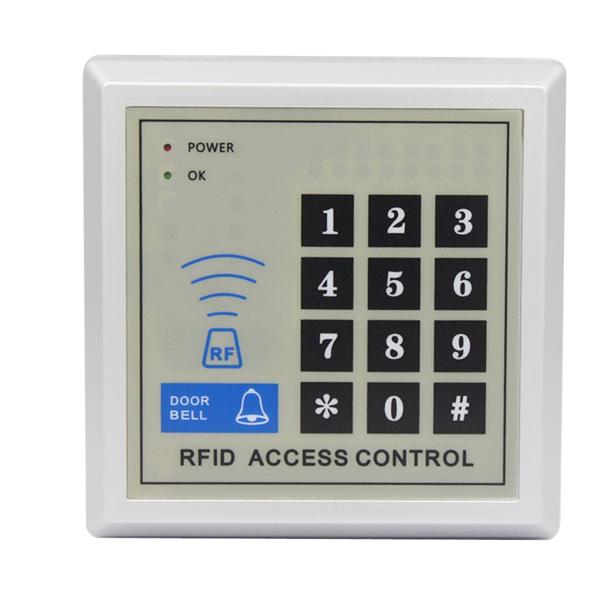 13.56MHZ IC MF Access Control System Device Machine IC Card Security Proximity Entry Door Lock 450 user