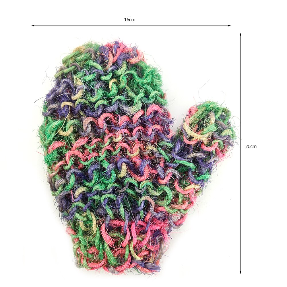 Classic Dead Skin Cell Remover Shower Massage Scrubber Exfoliating Bath Glove: Default Title