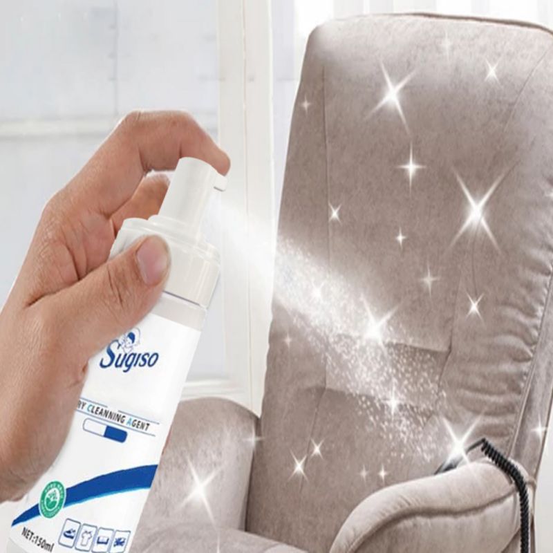 100ml Multi-purpose Waterless Clothing Cleansing Agent Foam Dry Cleaning Agent Liquid Stains Dust Cleaning Down Jacket Cleaner
