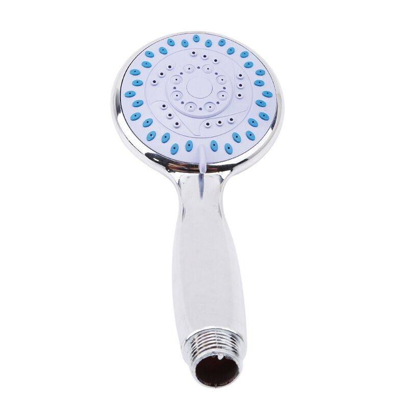 Bath Shower Adjustable Jetting Shower Head Water Saving Handheld Bathroom Adjustable 5 Modes SPA Shower Bath Head: silver A