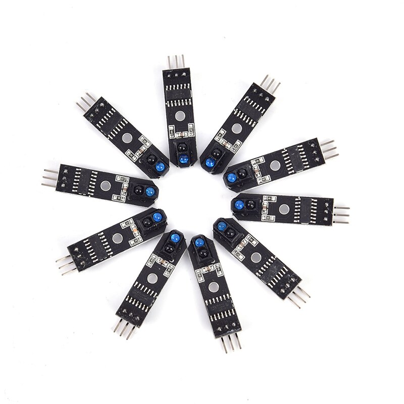 10PCS IR Infrared Line Reflection Track Follower Sensor TCRT5000 Obstacle Avoidanc For Arduino AVR ARM PIC DC 5V Digital Signal