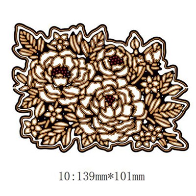 Mixed Lace Edge Border Frame Metal Cutting Dies Stencils For DIY Scrapbooking Decoration Embossing Card Craft Die Cut: H2074