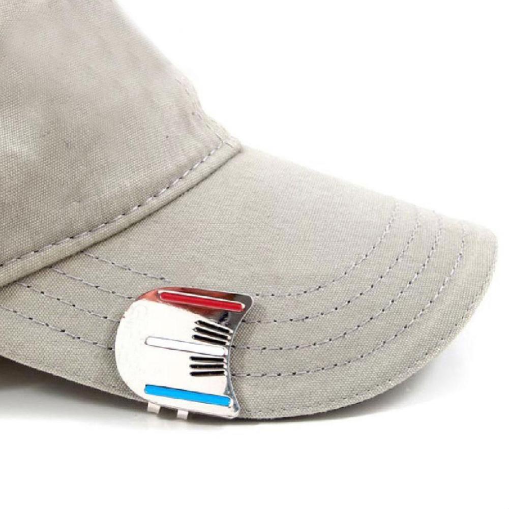 Golfball Marker Werkzeug - Multifunktionaler Golf Trainer Mit Magnet, 5x2.4x2.9cm