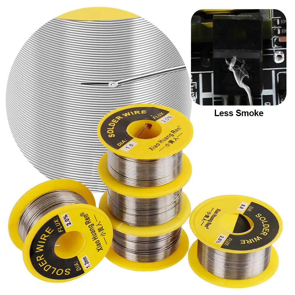 Kolophoniumkern-Zinn-Lötdraht, 60/40 Lötdraht, 0,5/0,8/1,0/1,2 mm, Lözehn, Schweißen, Flussmittel, 2,0 % Eisendraht, Spule, 50 g, Durchmesser 0,6 mm