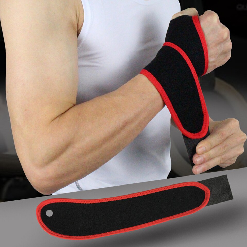 1PCS Adjustable Wrist Support Sport Wristband Gym Fitness Wrist Support Straps Wraps Bandage Training Safety Hand Bands