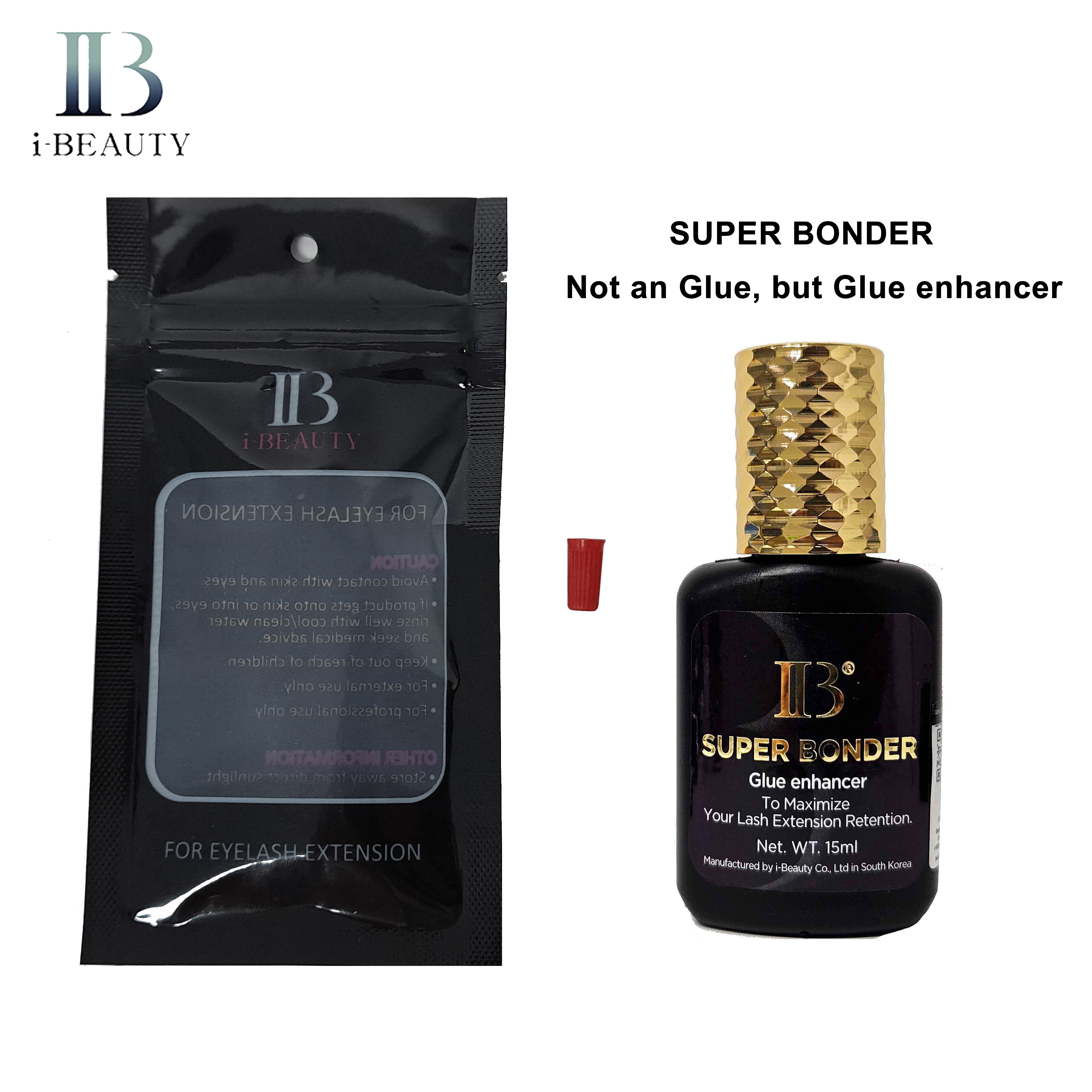 Colle pour extensions de cils, , i-beauty IB Ultra super colle Master/EXPERT, colle individuelle pour extensions de cils à séchage rapide: Grey Black