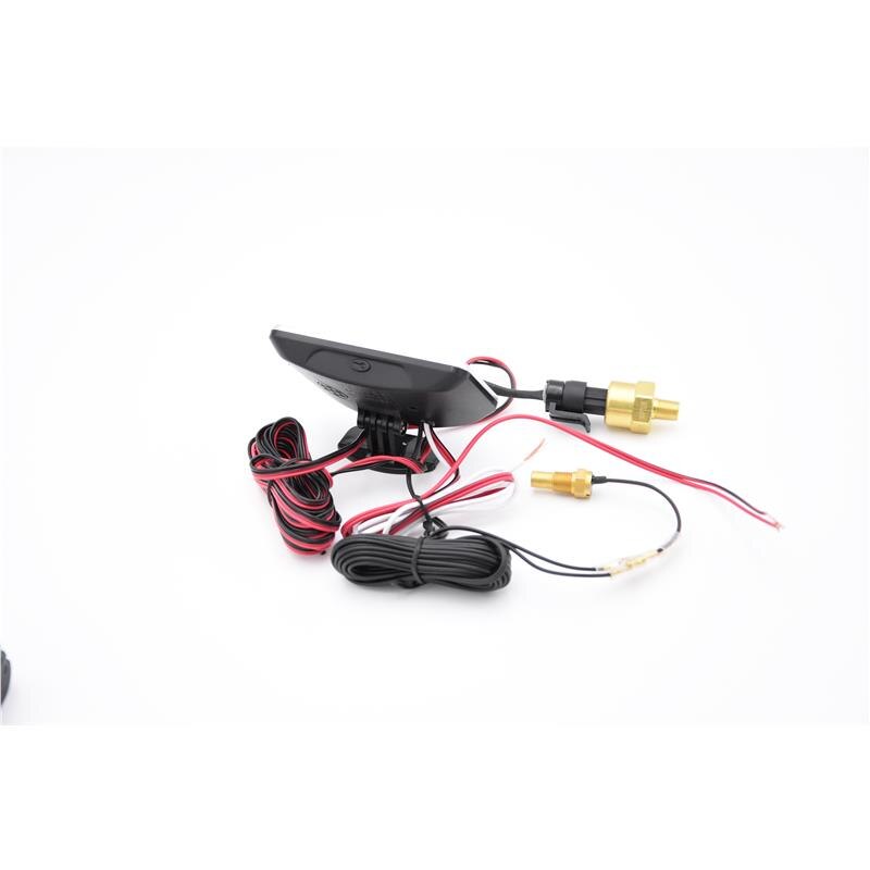 4 en 1 12V 24V Auto Gauge 52mm medidor de presión y aceite de coche medidor de presión de nivel de combustible de temperatura Indicador de temperatura de agua voltaje aceite motor